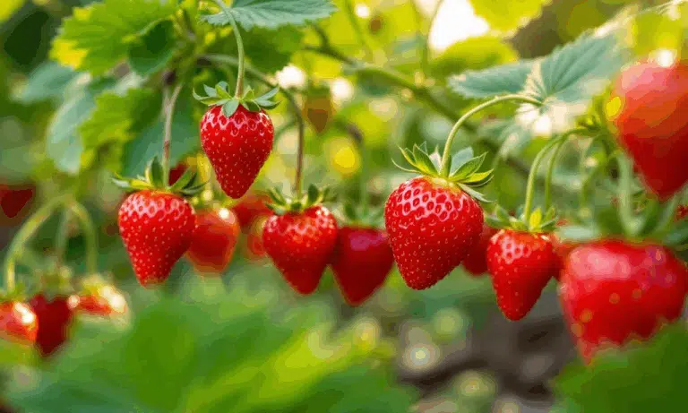 Waarom Franse tuinders hun aardbeien altijd met dit keukenkruid planten