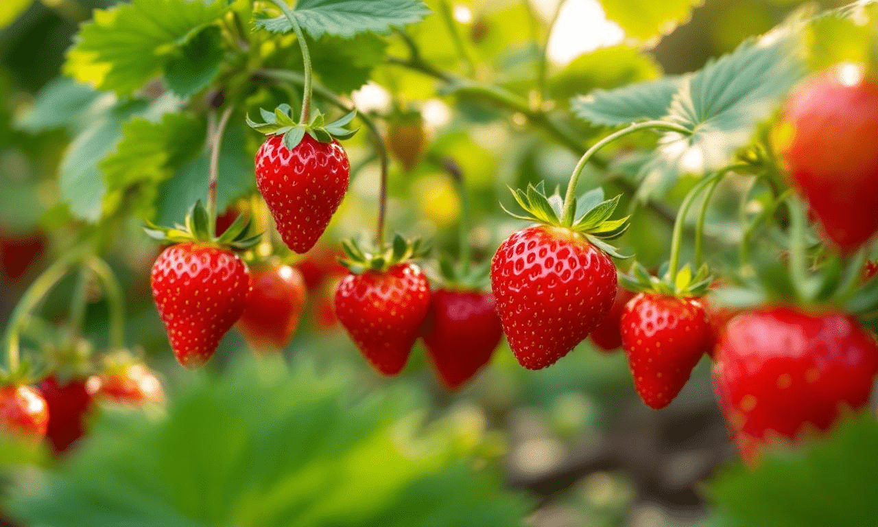 Waarom Franse tuinders hun aardbeien altijd met dit keukenkruid planten