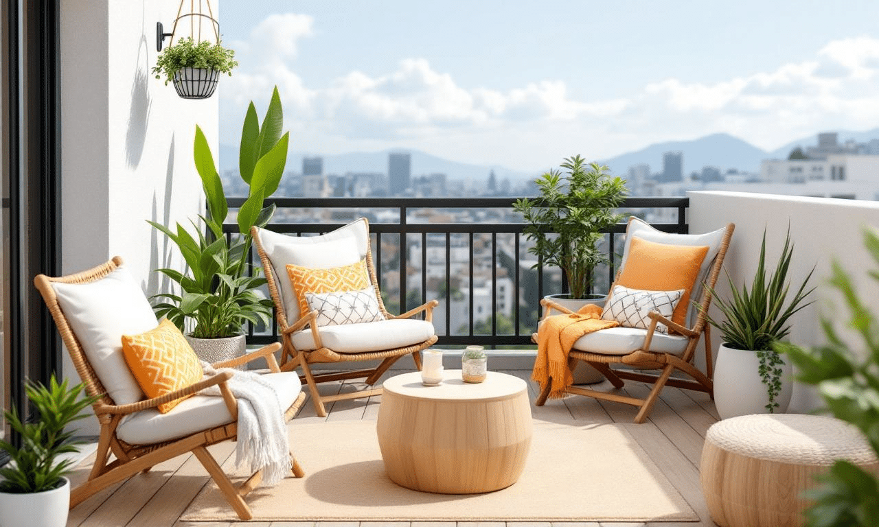 Deze 5 meubels passen perfect op een mini-balkon