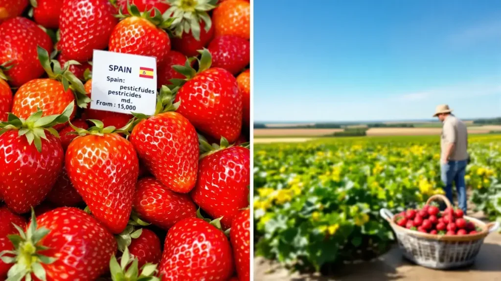 De aardbeien uit dit Europese land: hoe je ze met het blote oog kunt herkennen als ze vol pesticiden zitten