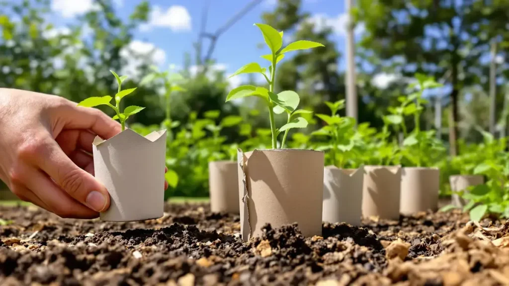 Een rol toiletpapier kan wonderen voor je planten doen, ontdek hoe